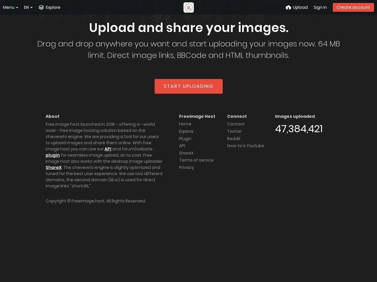 Freeimage.host 预览图