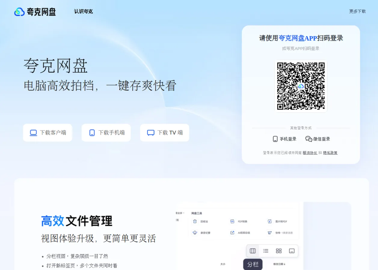夸克网盘 预览图