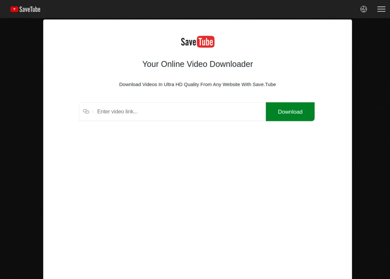 SaveTube 预览图
